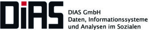 Logo DIAS: DIAS GmbH. Dateninformationssysteme und Analysen im Sozialen.